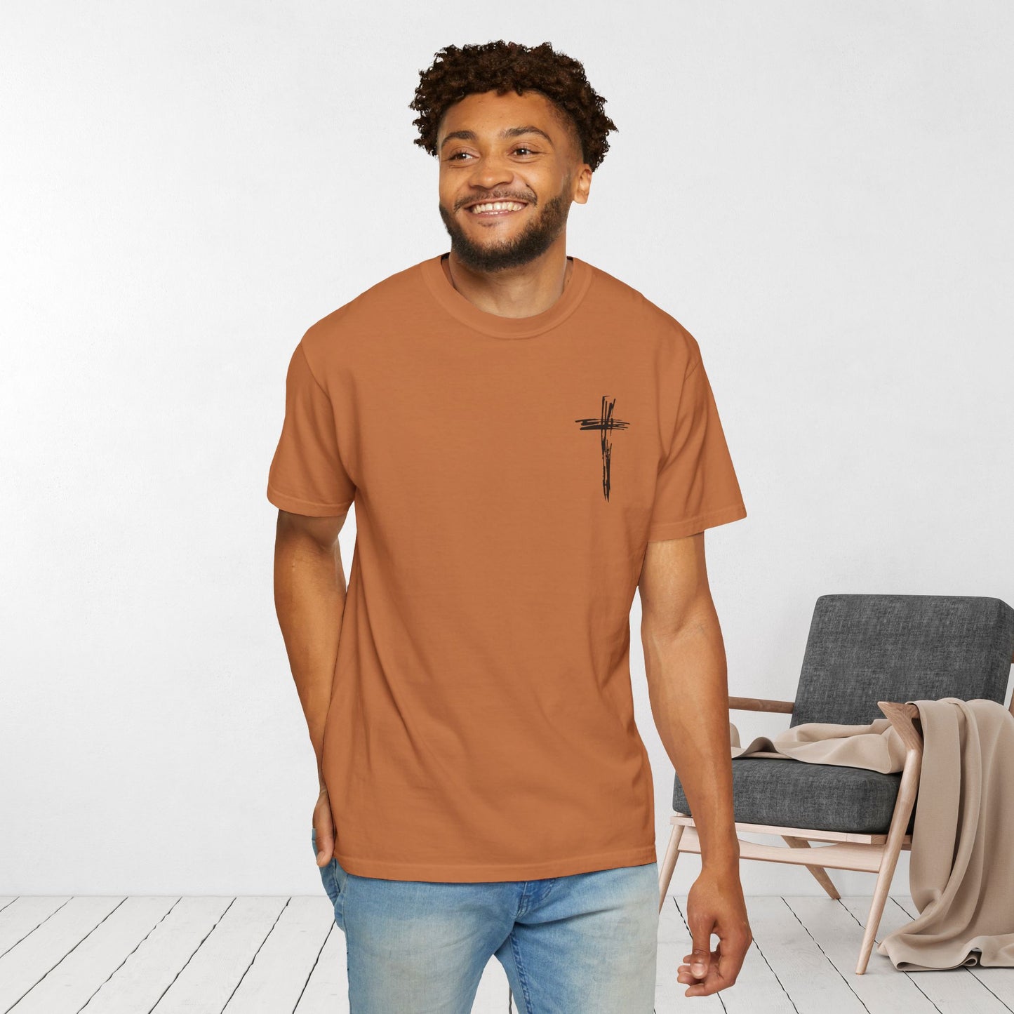 Comfort Colors Jesus is King Christian Tee