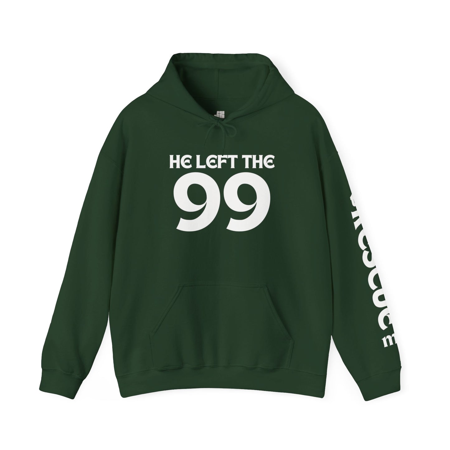 He Left the 99 to Rescue Me Hoodie - Unisex Christian Hoodie