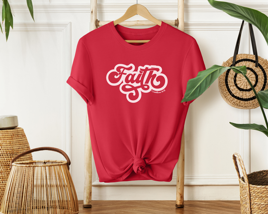 Faith Shirt - Bible Verse Christian Soft Cotton Tee