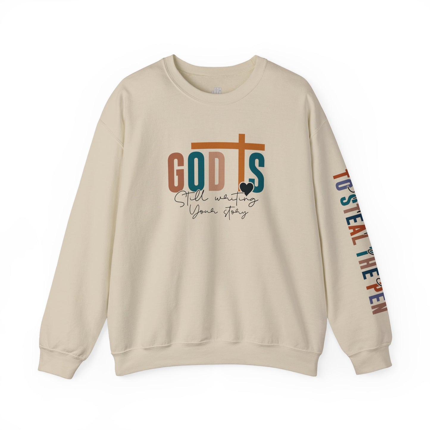 God is Still Writing Your Story Christian Sweatshirt