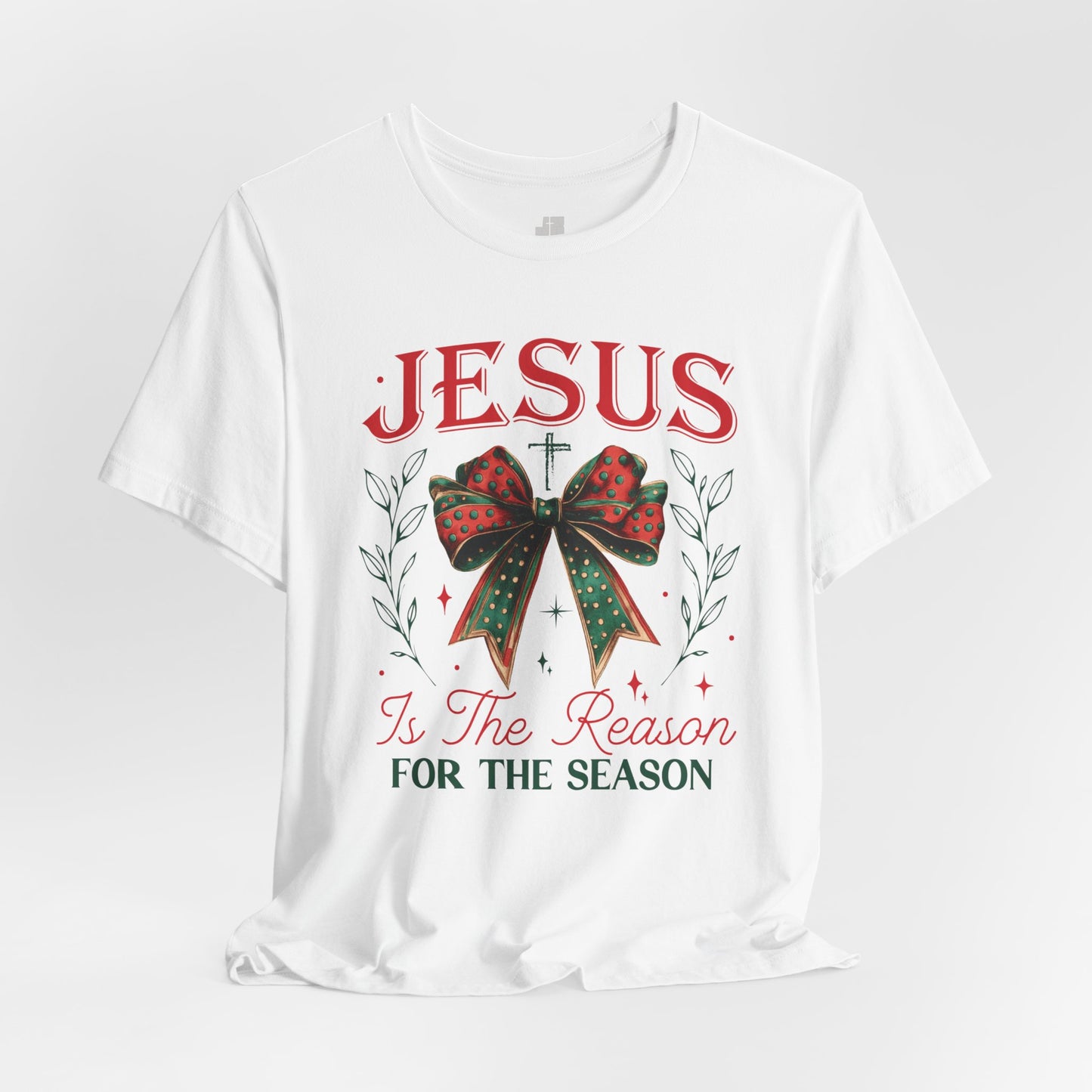 Jesus Is The Reason For The Season Soft Cotton Tee - Christian Christmas Shirt