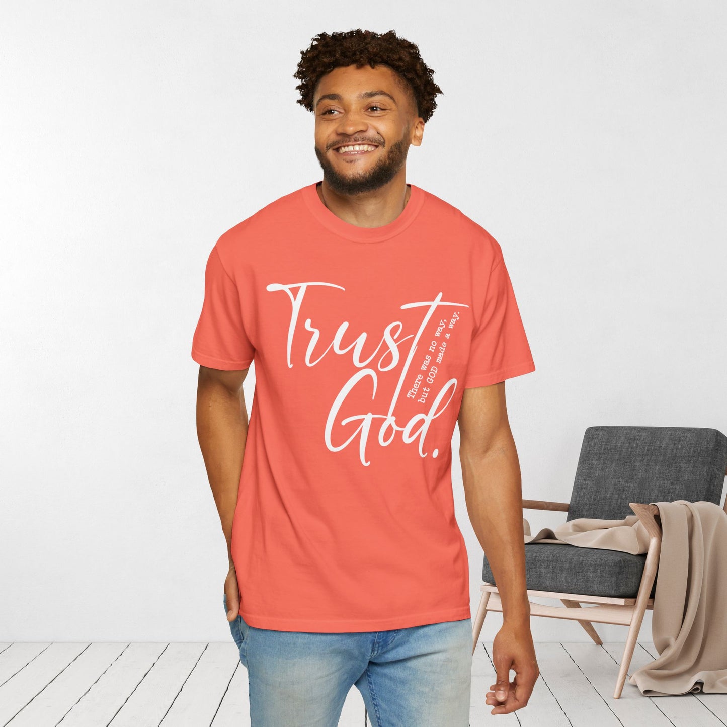 Trust God Comfort Colors Shirt