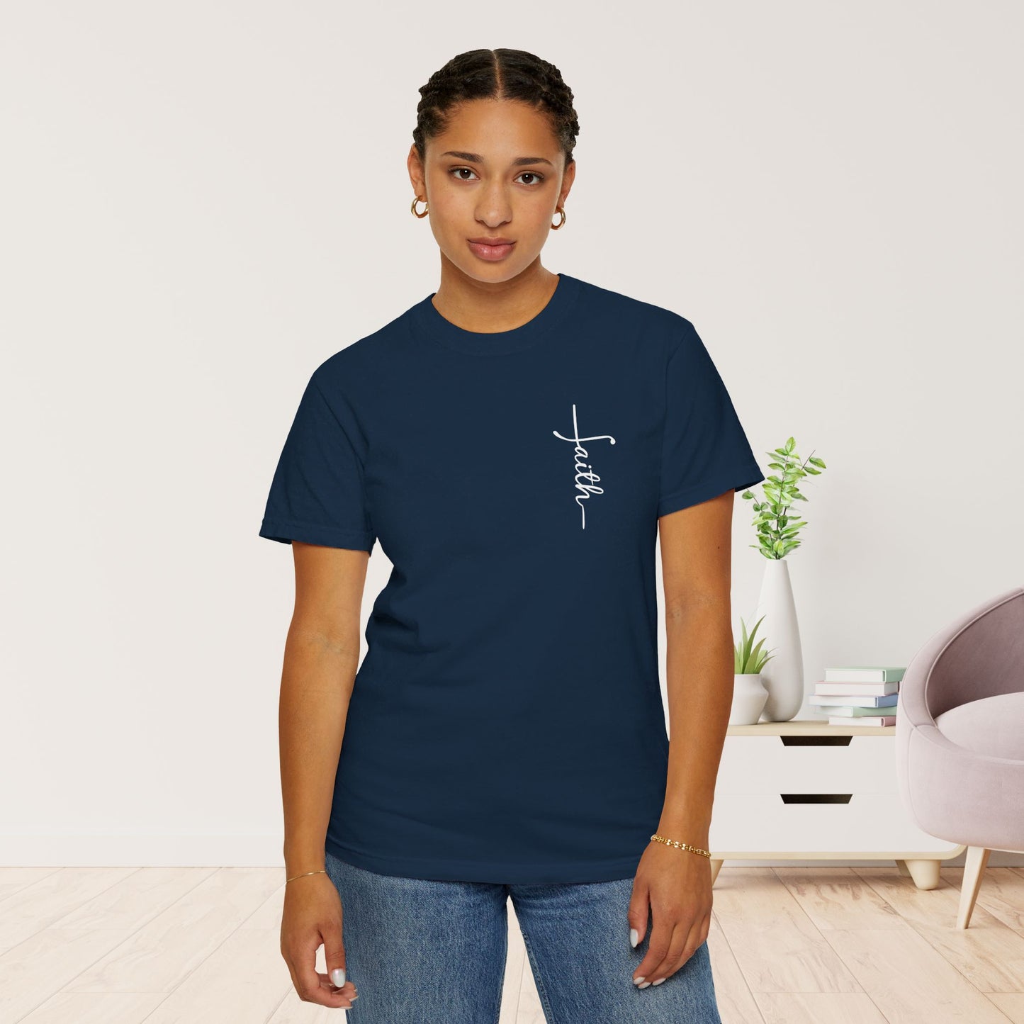 Comfort Colors Faith Over Fear Christian Shirt