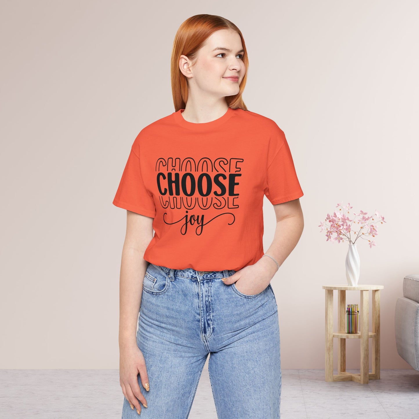 Choose Joy Christian Soft Cotton Tee