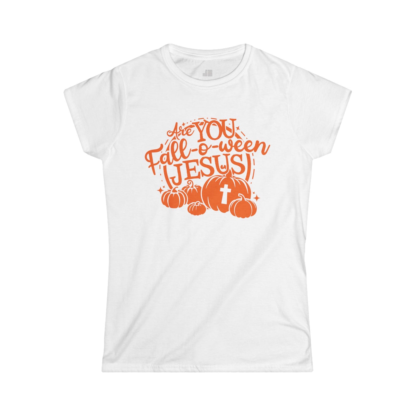 Christian Women's Are You Fall-O-Ween Jesus Softstyle T-shirt