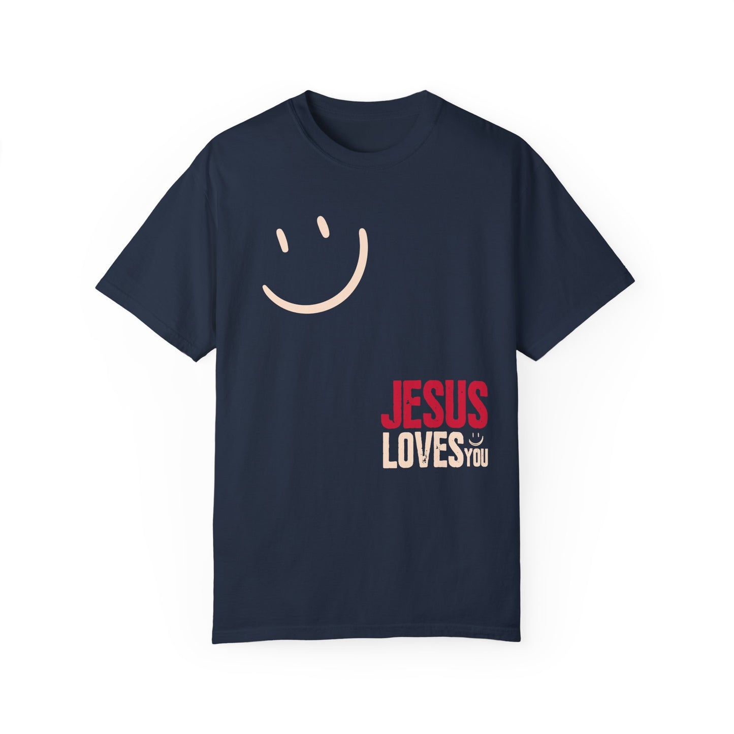 Comfort Colors Jesus Loves You Shirt - Trendy Christian T-shirt