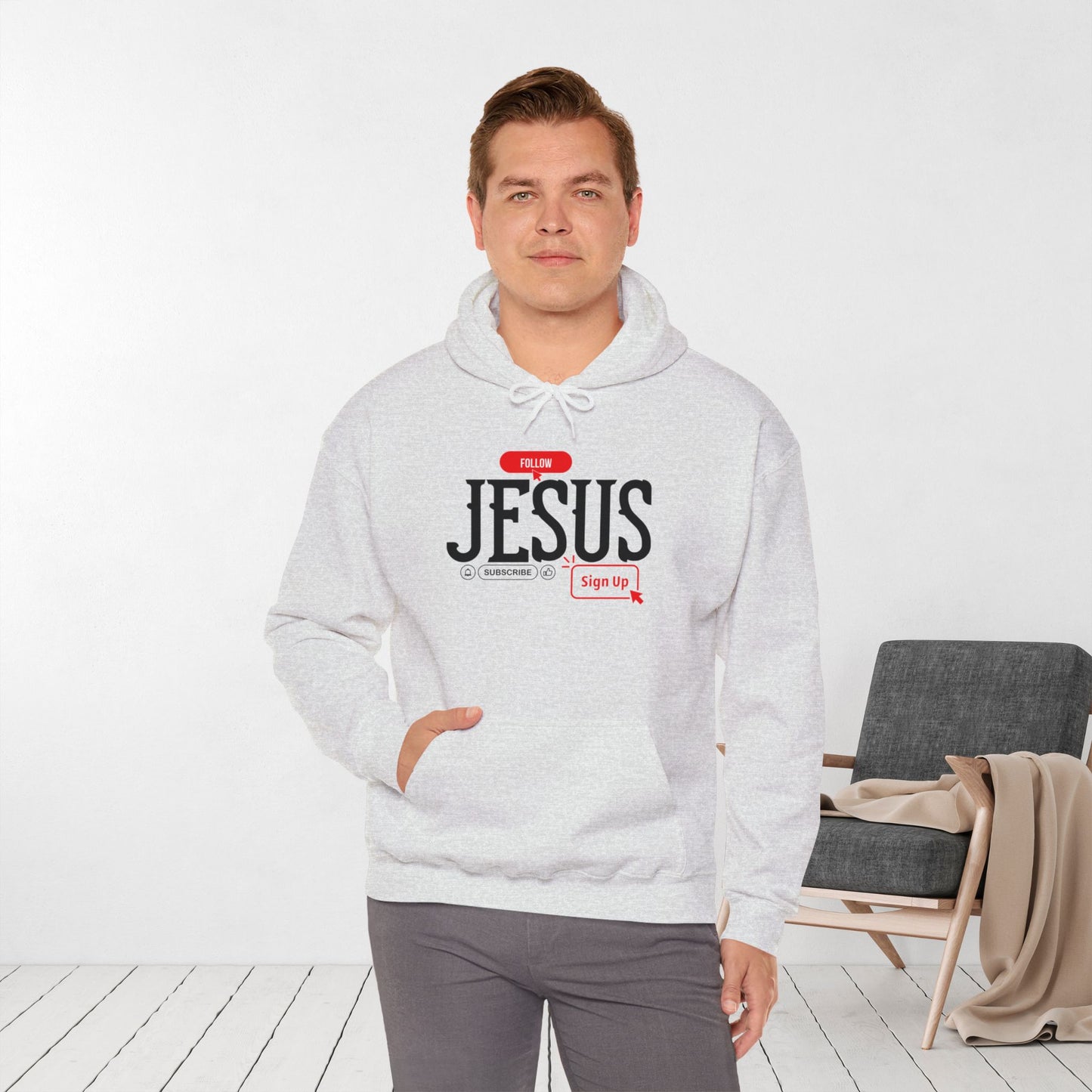 Unisex Follow Jesus Hoodie