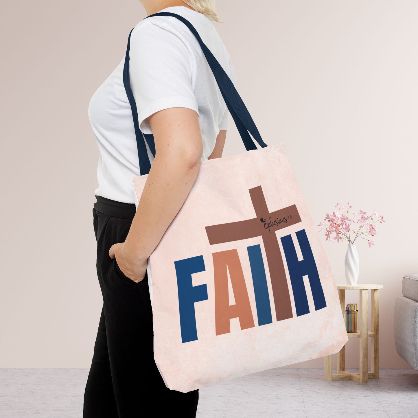 Faith Tote Bag - Christian Tote Bag