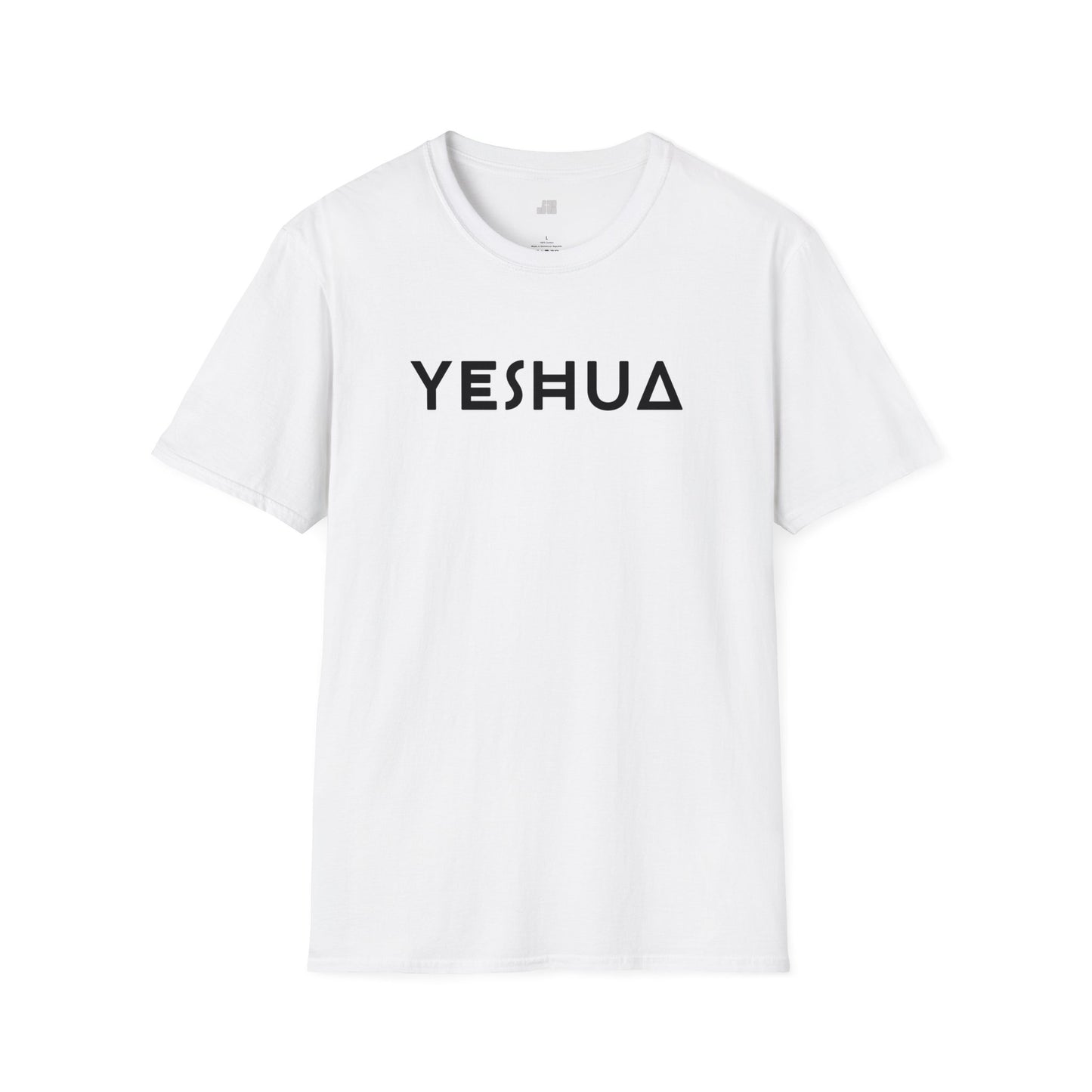 Unisex YESHUA Softstyle T-shirt -  Minimalist Christian Shirt