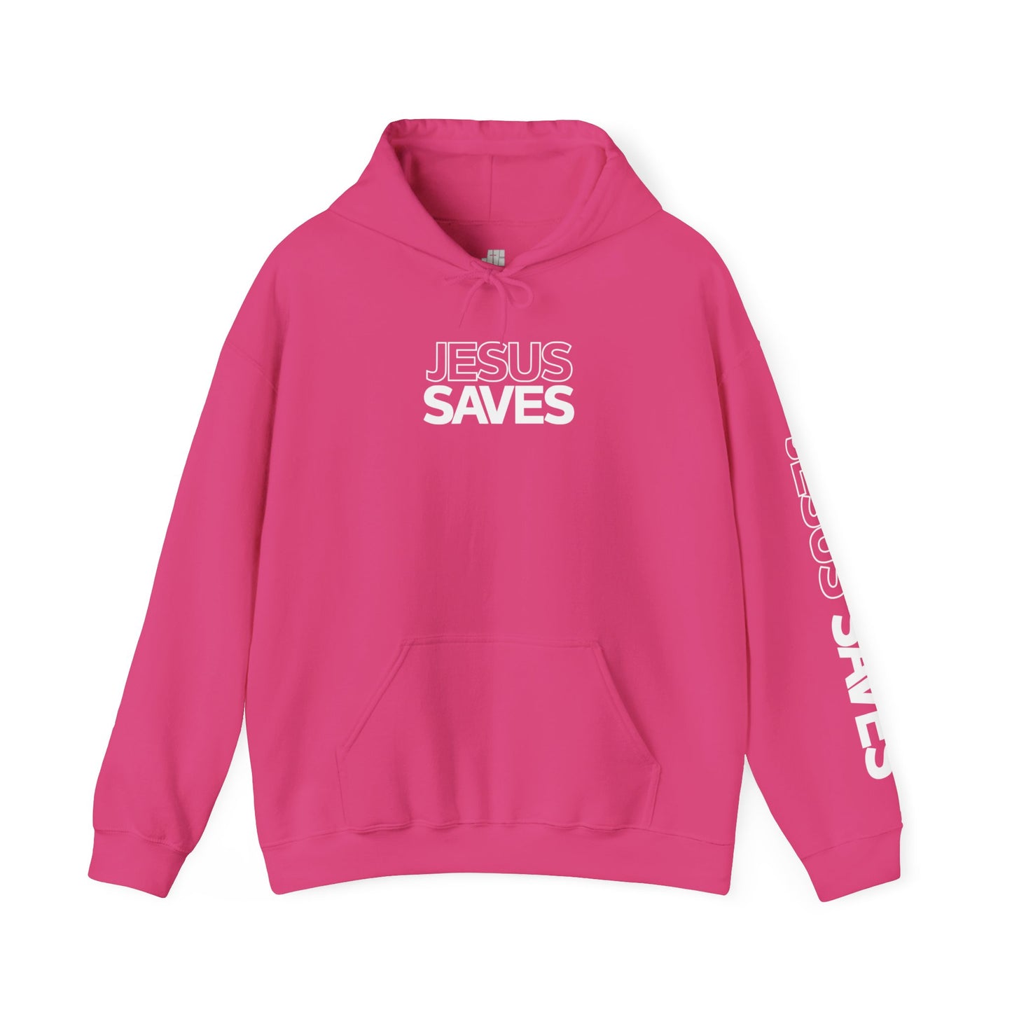 Jesus Saves Hoodie - Acts 4:12 Bible Verse Christian Hoodie