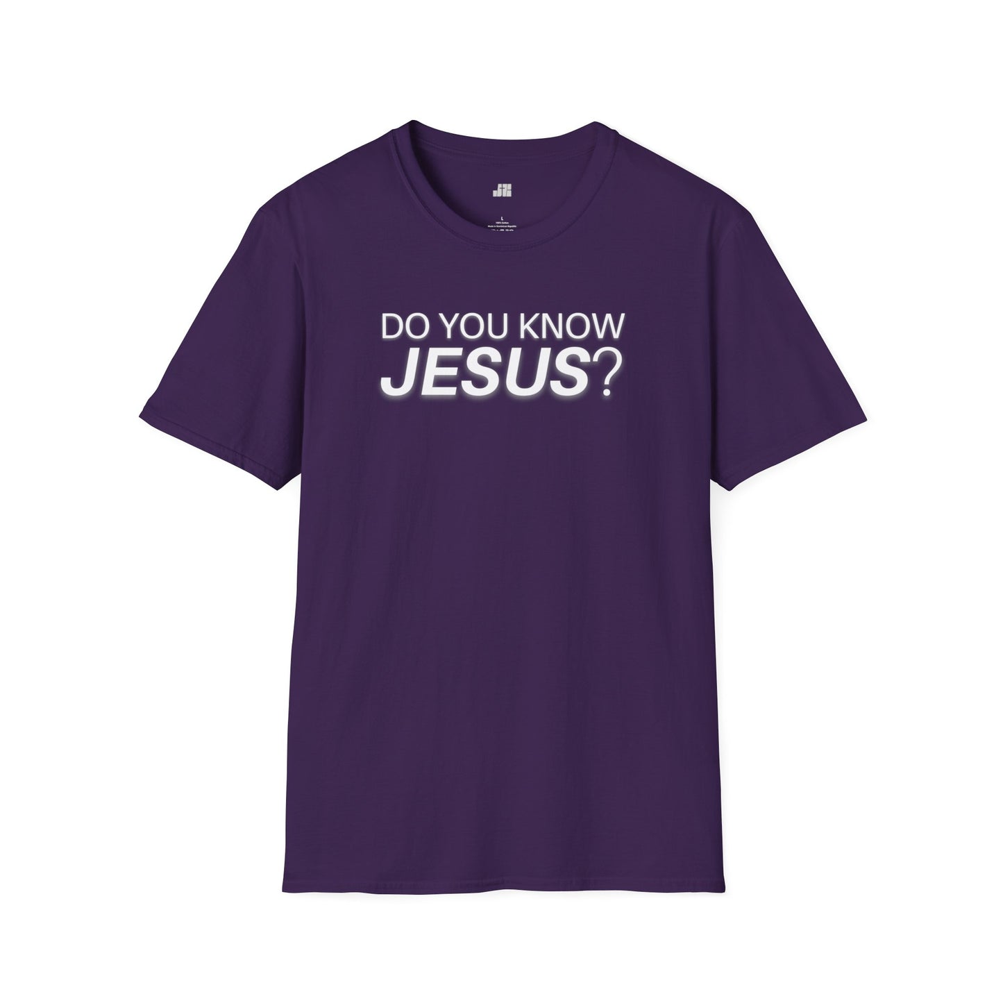 Do You Know Jesus Softstyle T-shirt - Trendy  Christian T-shirt