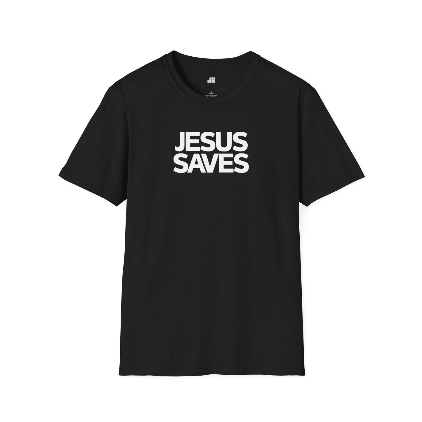 Unisex Jesus Saves Softstyle T-shirt - Acts 4:12 Bible Verse Christian T-shirt