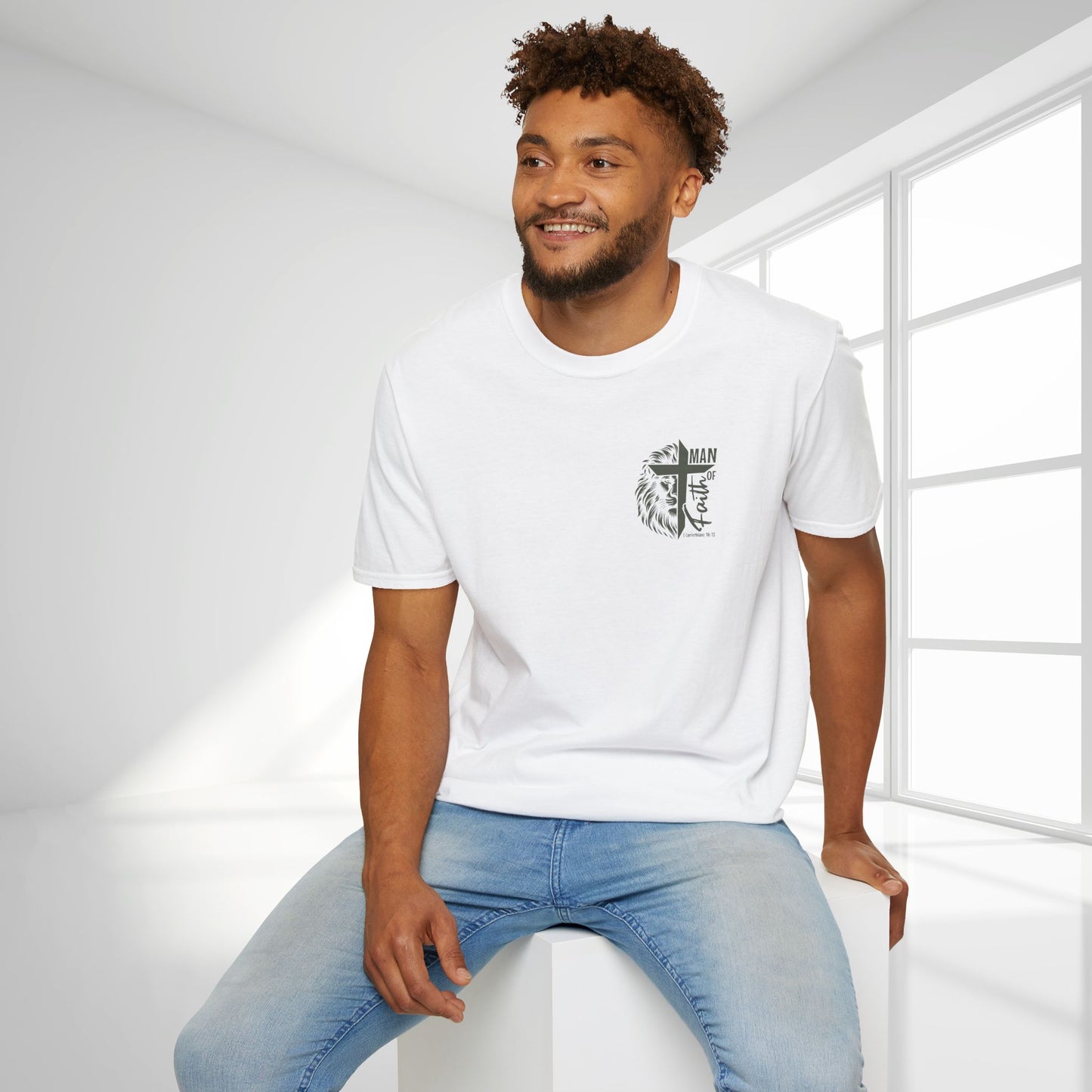 Man of Faith Softstyle T-shirt