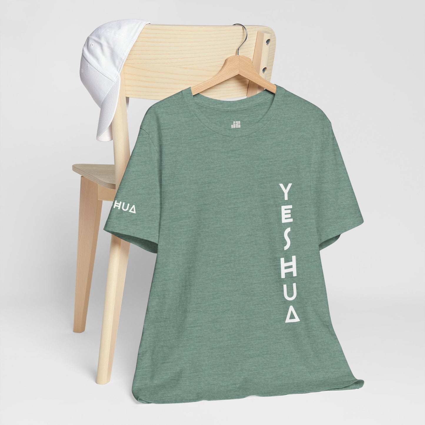 YESHUA Soft Cotton Tee -  Minimalist Christian Shirt