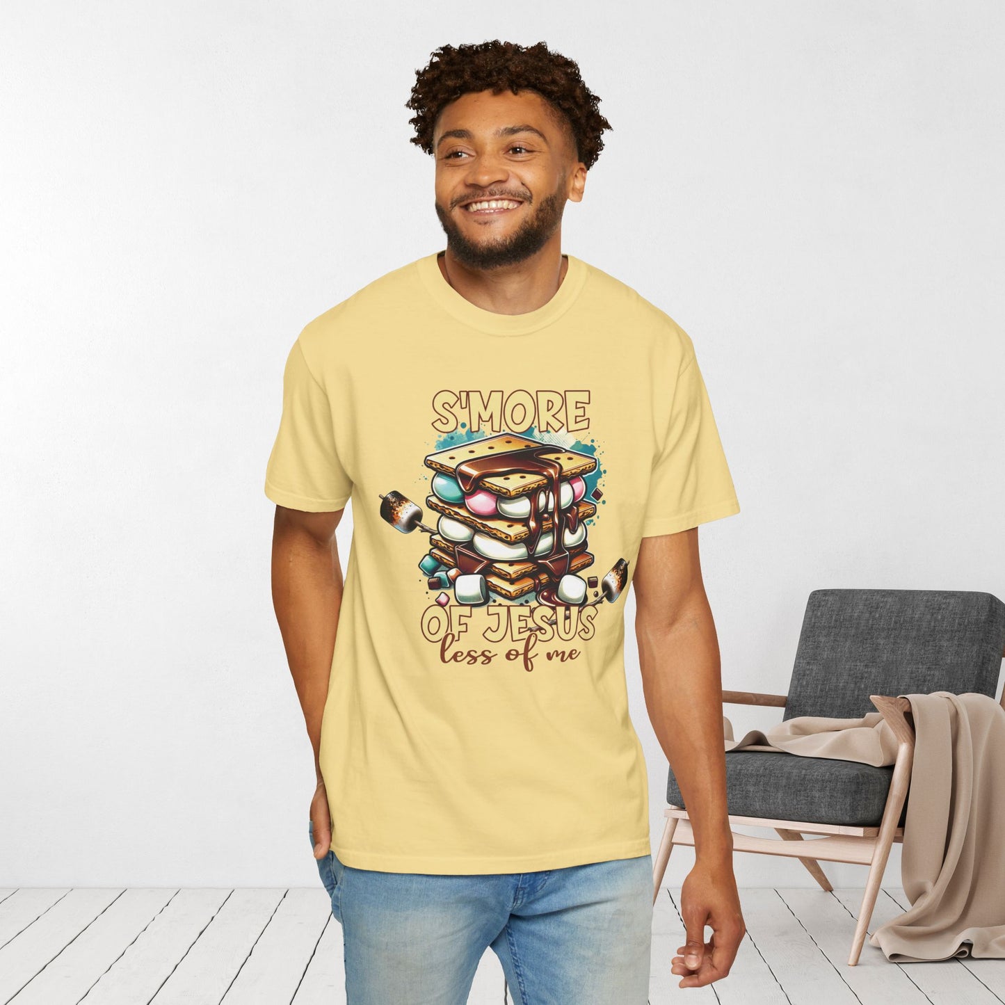 S'More of Jesus Less of Me Comfort Colors Shirt