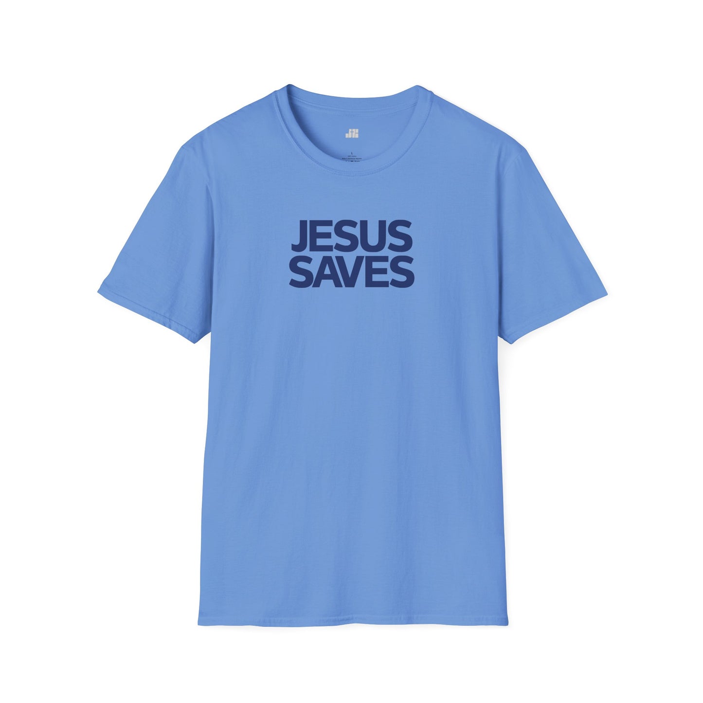 Jesus Saves Softstyle T-shirt - Acts 4:12 Bible Verse Christian T-shirt