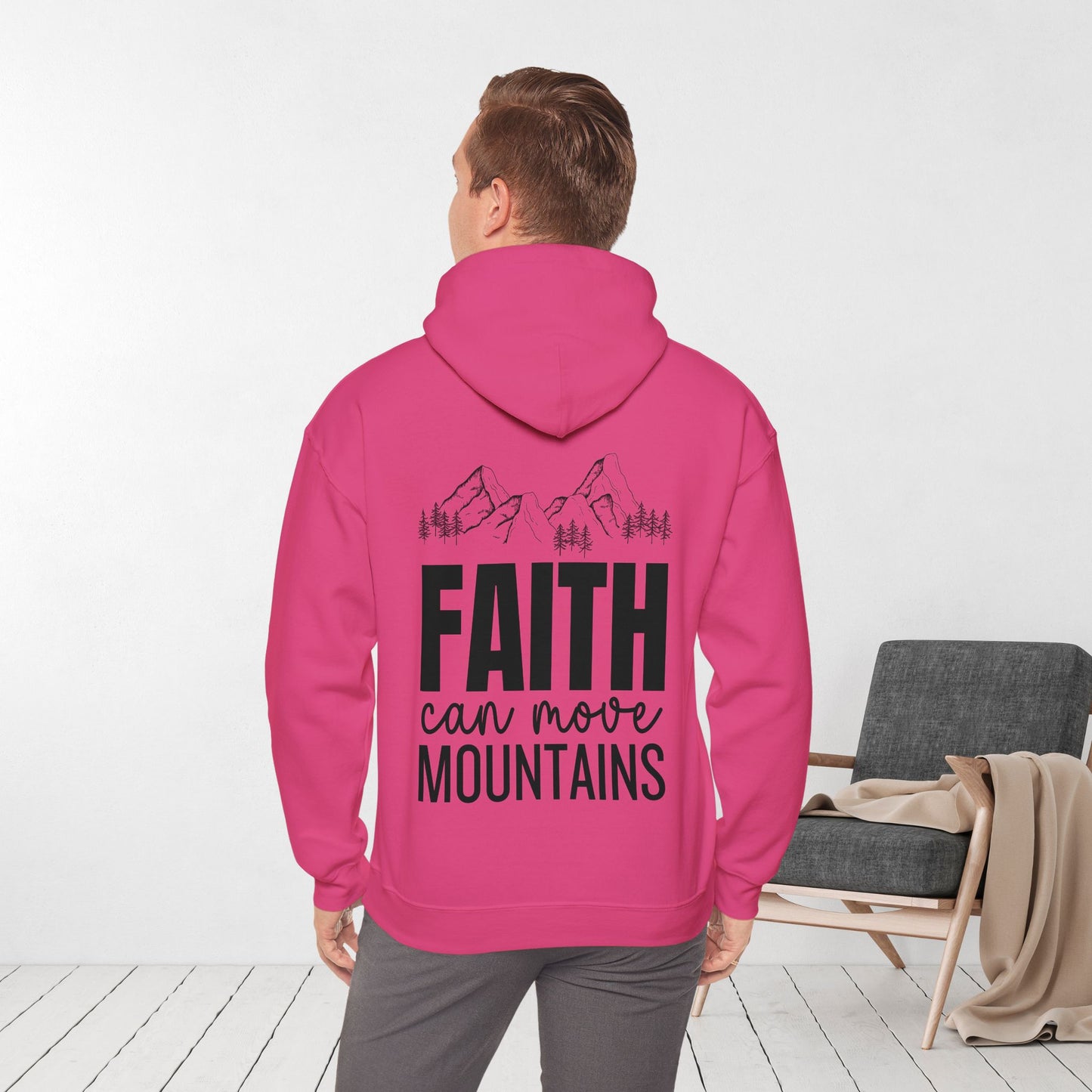 Faith Can Move Mountains Unisex Hoodie