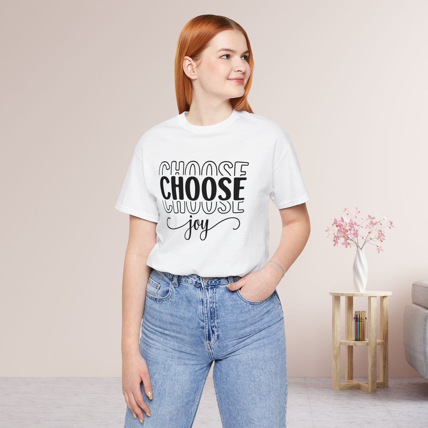 Choose Joy Christian Soft Cotton Tee