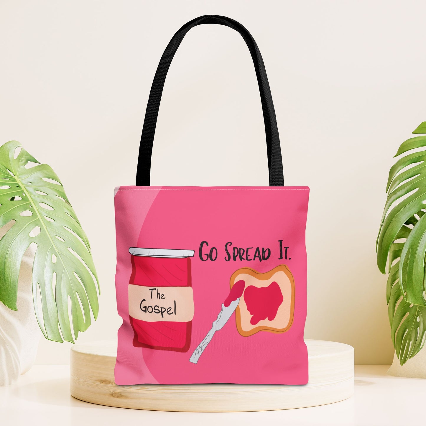 Go Spread The Gospel Tote Bag - Christian Tote Bag