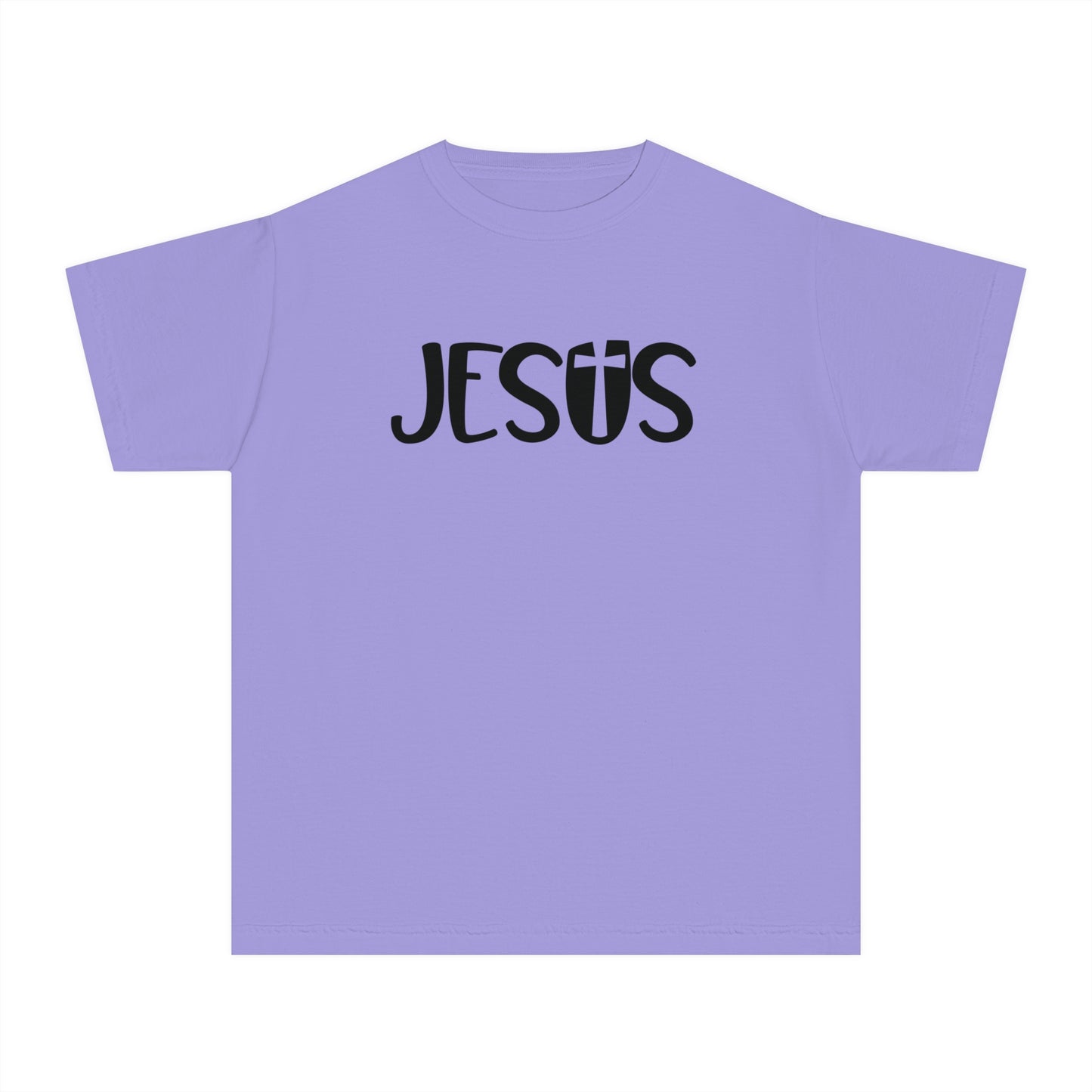 Jesus Comfort Colors Youth Christian T-shirt