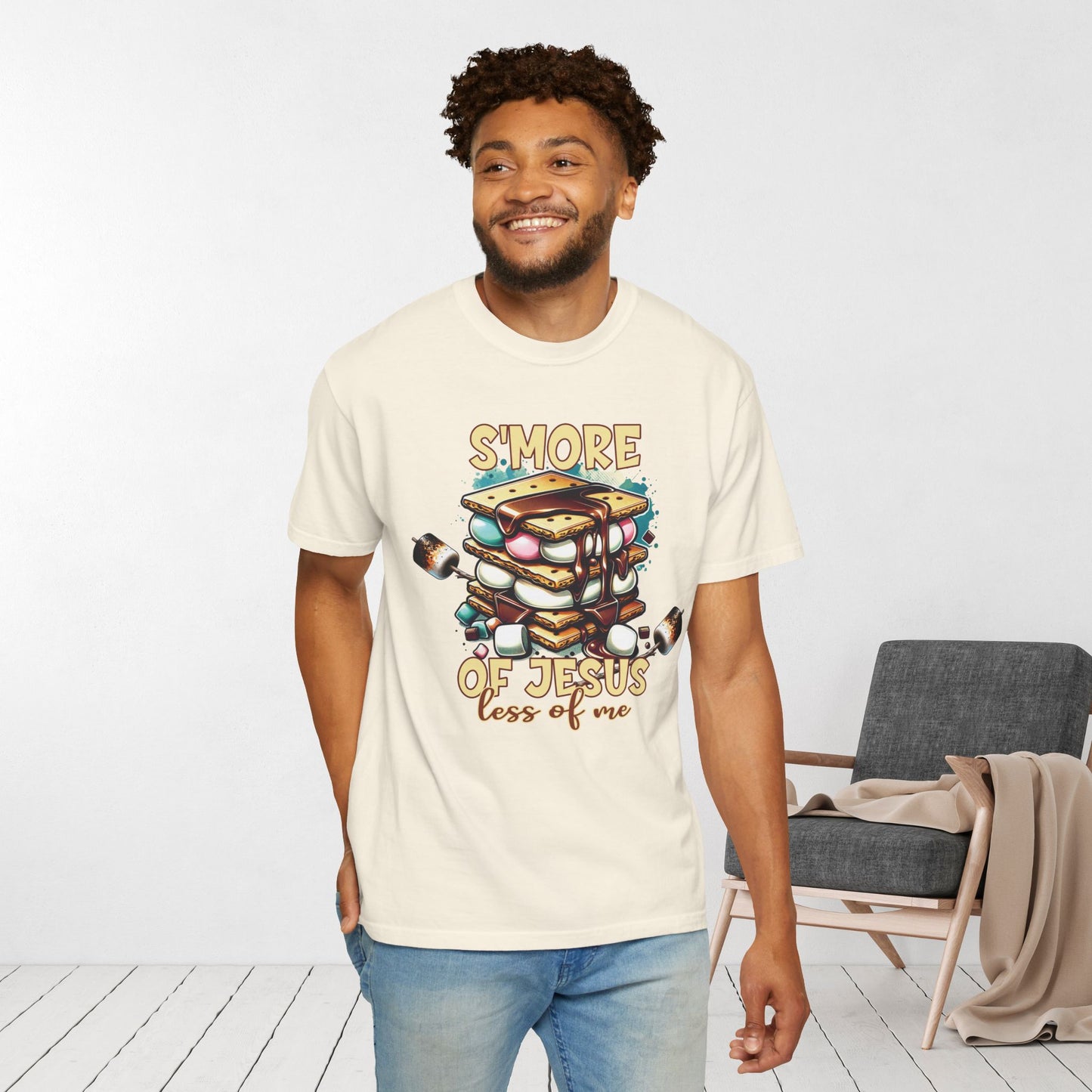 S'More of Jesus Less of Me Comfort Colors Shirt