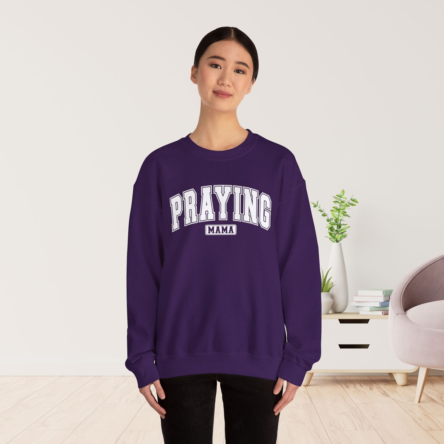 Praying Mama Sweatshirt - Christian Mom Sweatshirt