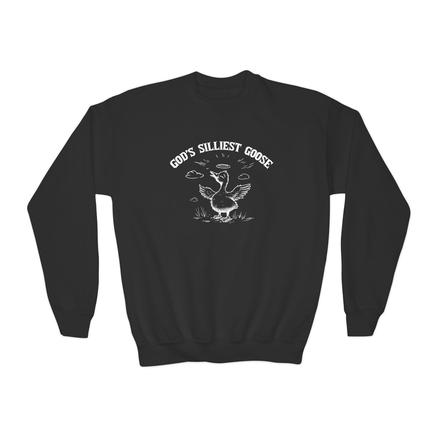 God's Silliest Goose Youth Christian Sweatshirt