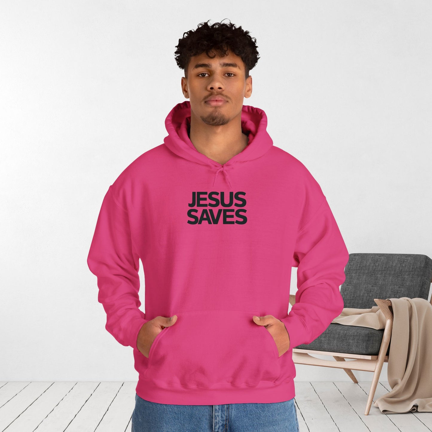 Jesus Saves Hoodie - Christian Hoodie