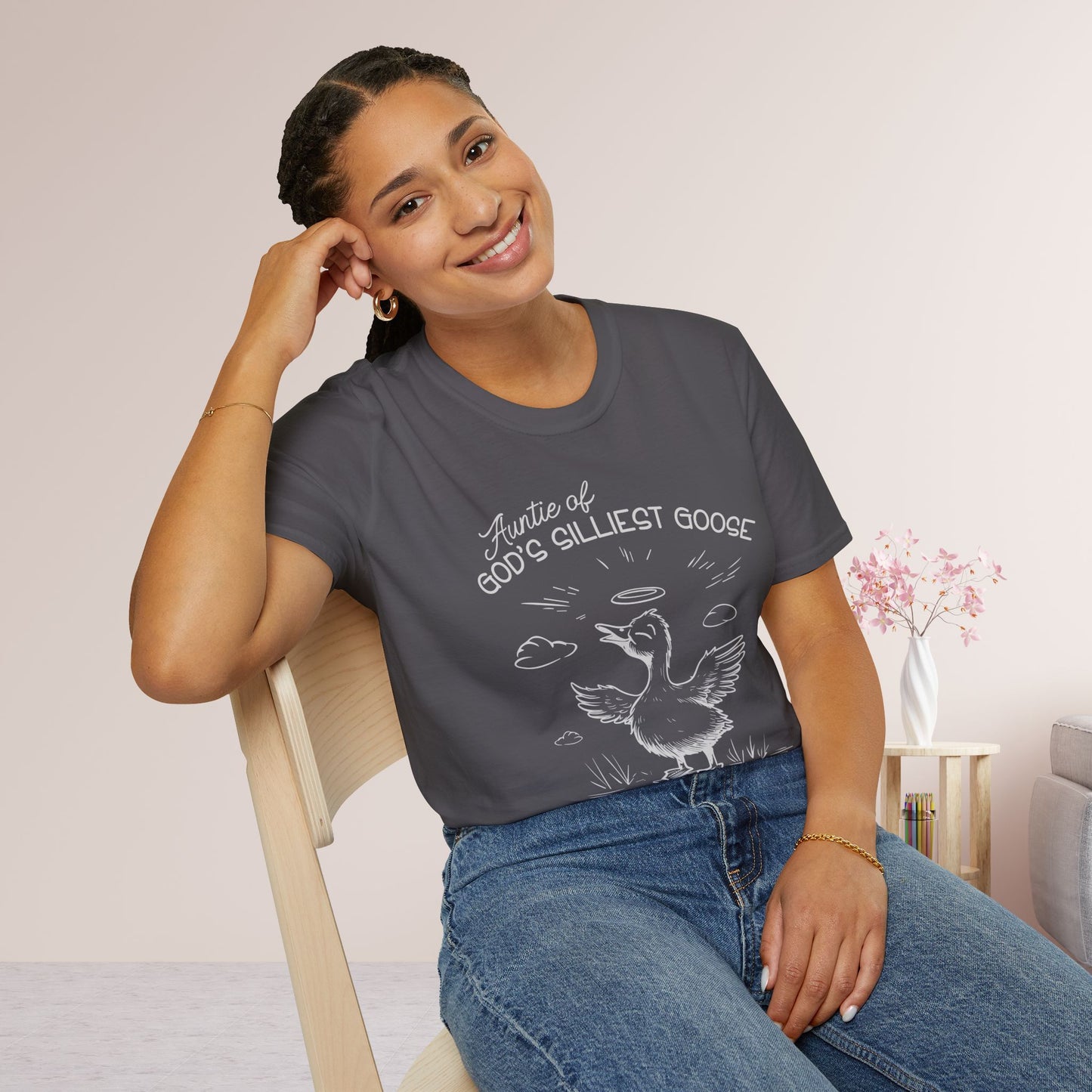 Auntie of God's Silliest Goose Softstyle T-shirt