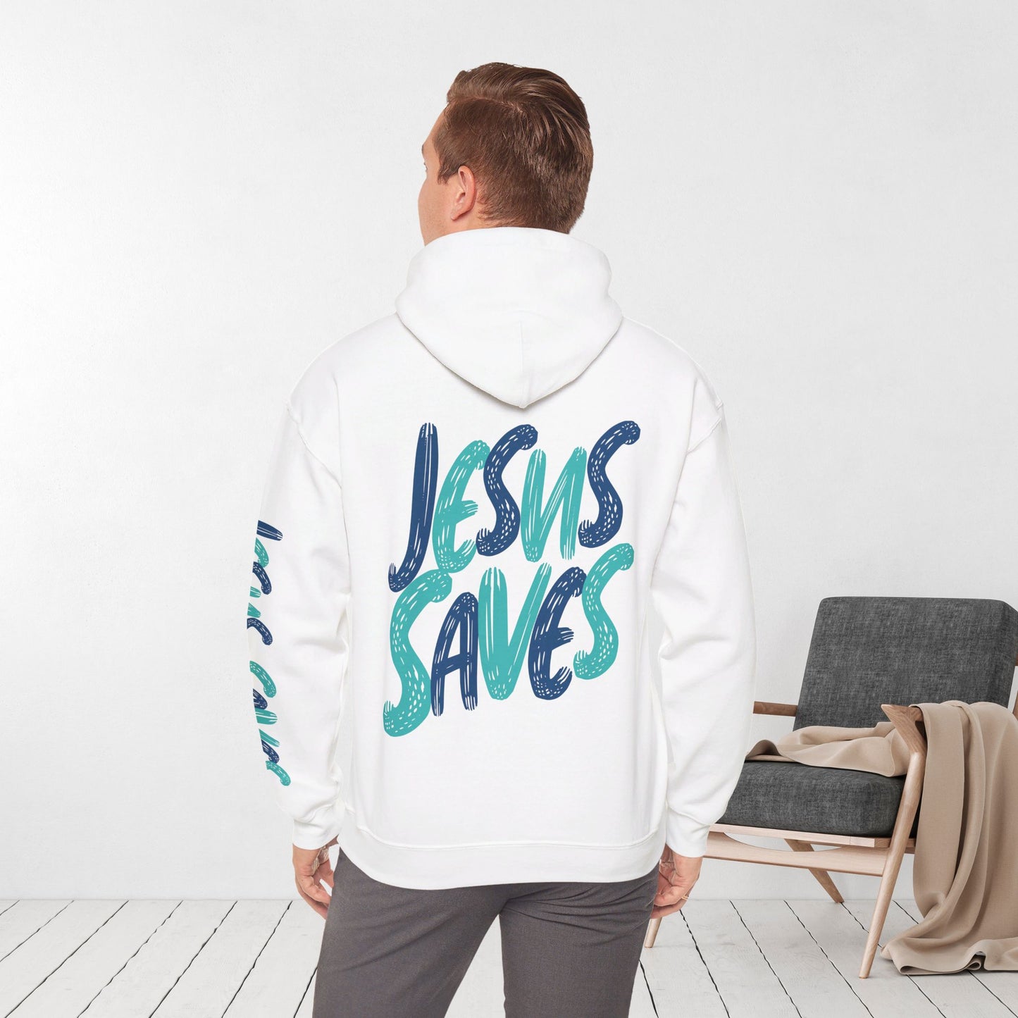 Trendy Jesus Saves Hoodie