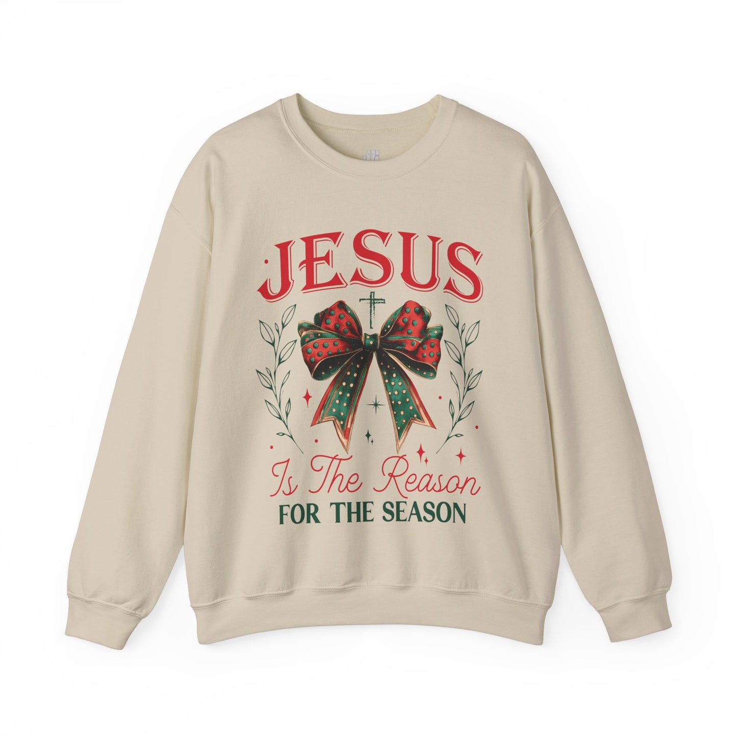 Jesus Is The Reason For The Season Christian Sweatshirt - Christmas Pullover