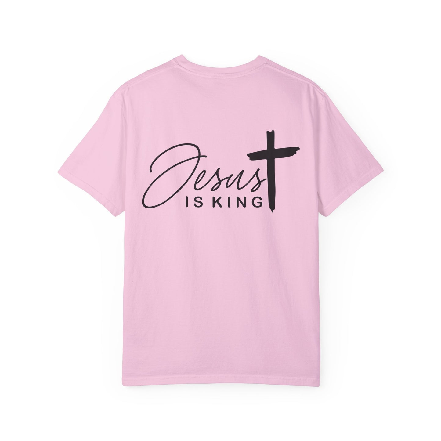 Comfort Colors Jesus is King Christian Tee