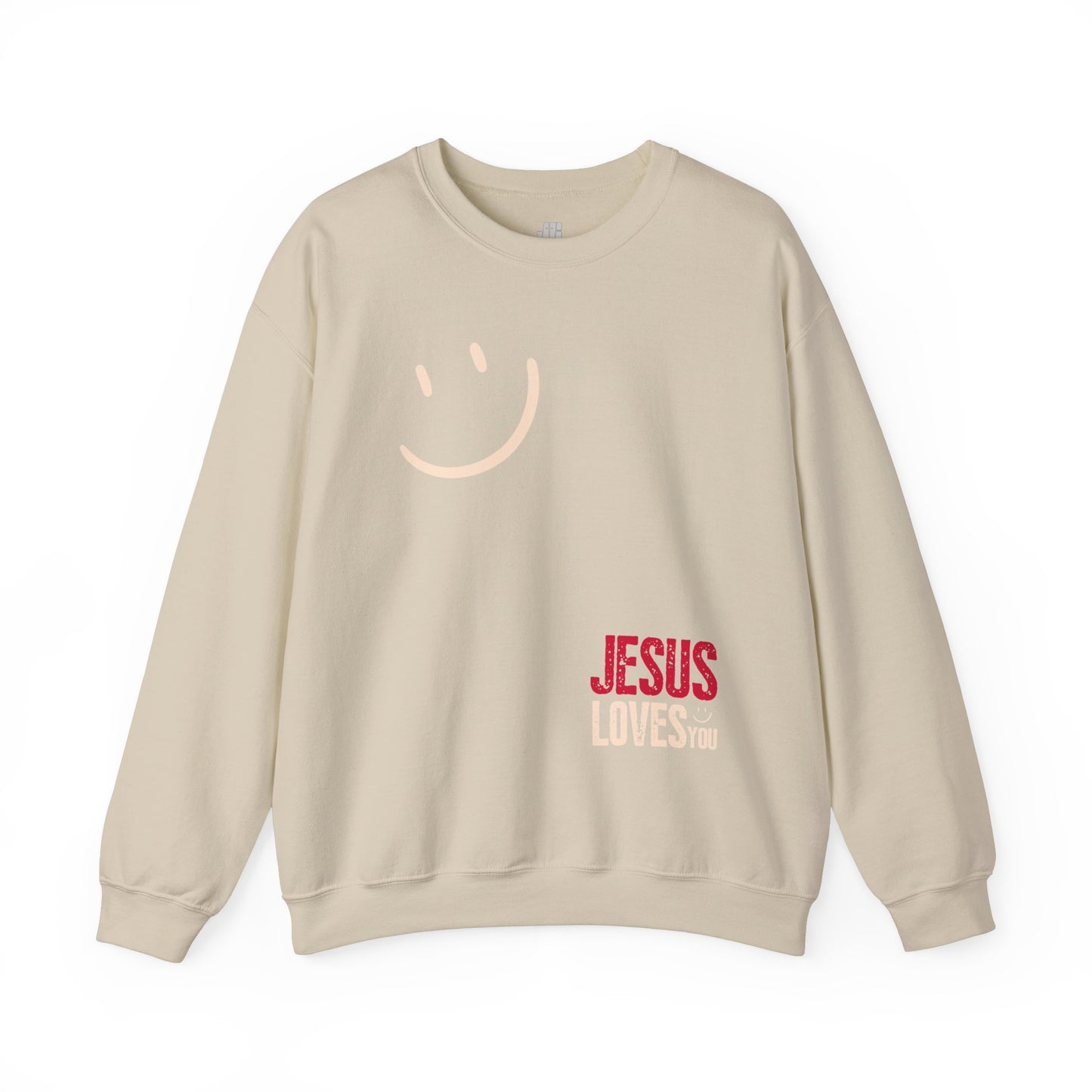 Unisex Jesus Loves You Christian Sweatshirt