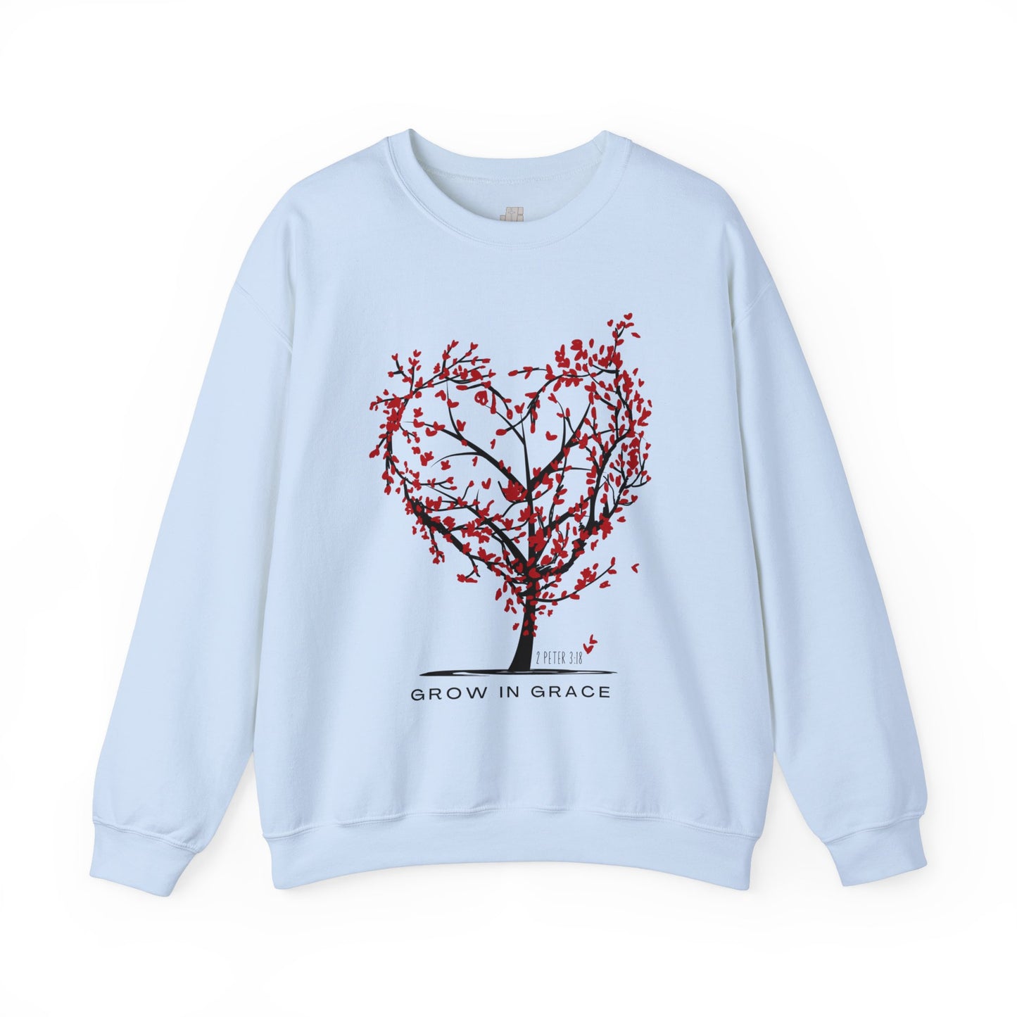 Grow in Grace Bible Verse Sweatshirt