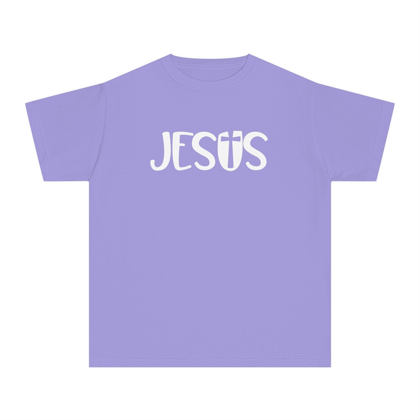 Jesus Comfort Colors Youth Christian Shirt