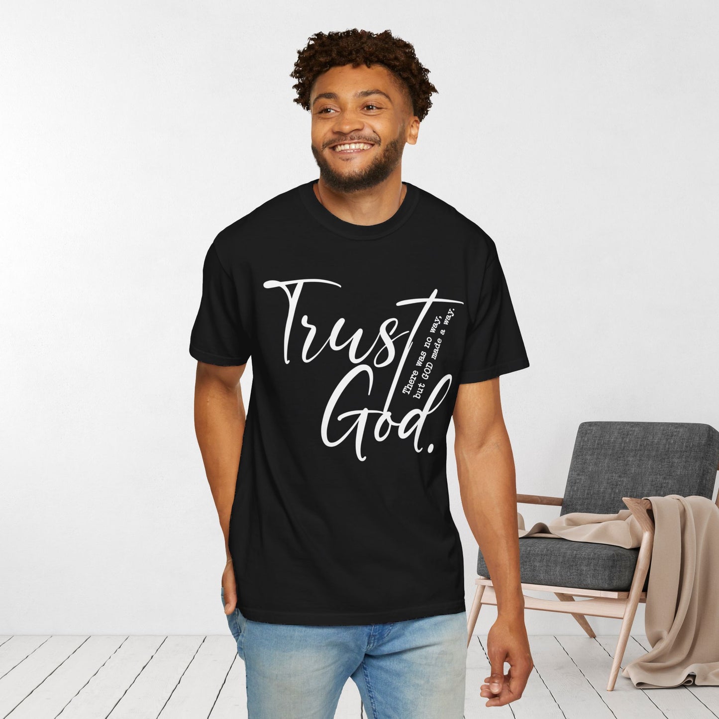 Trust God Comfort Colors Shirt