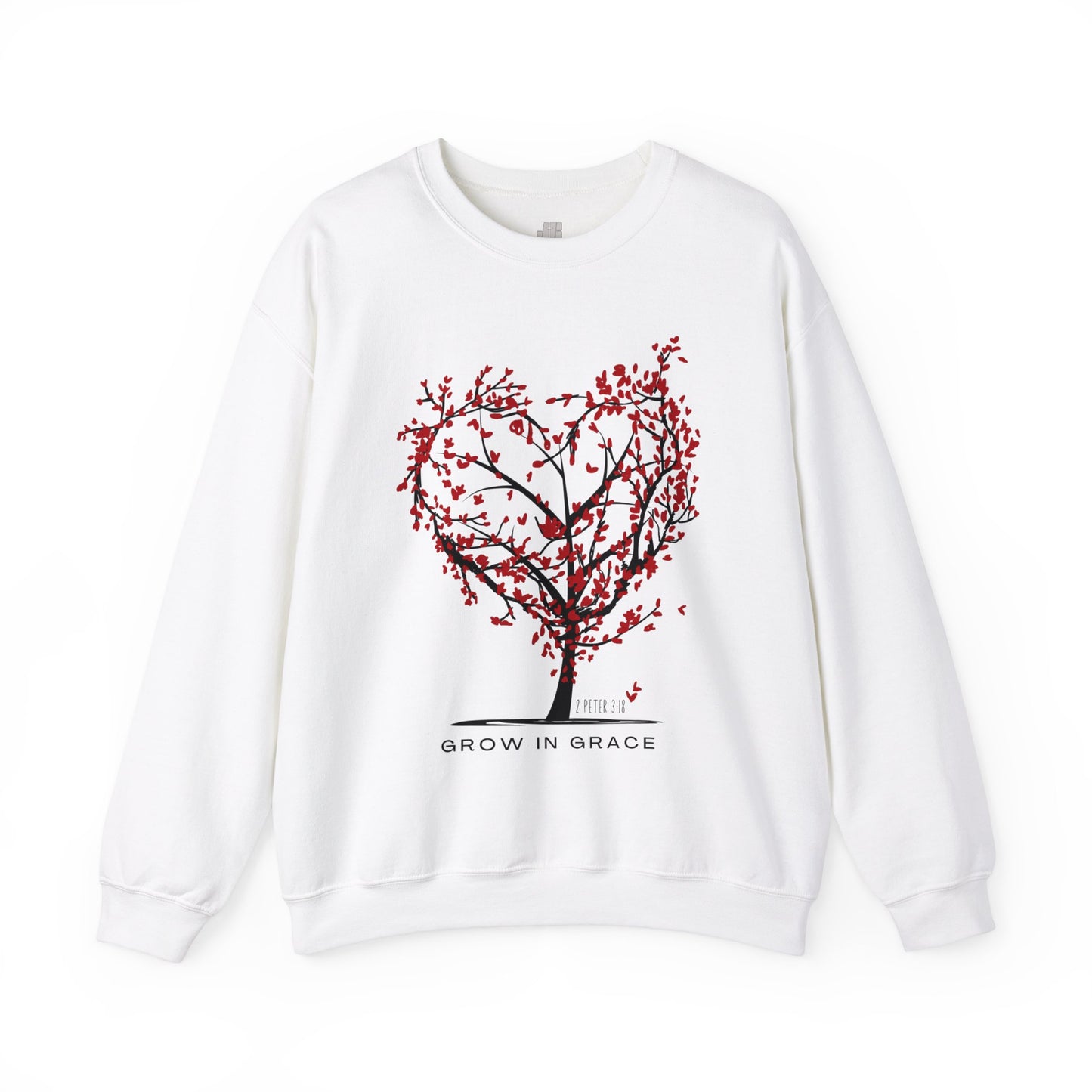 Grow in Grace Bible Verse Sweatshirt