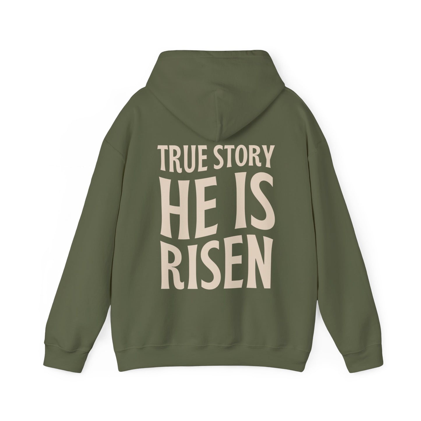 True Story He is Risen Christian Hoodie