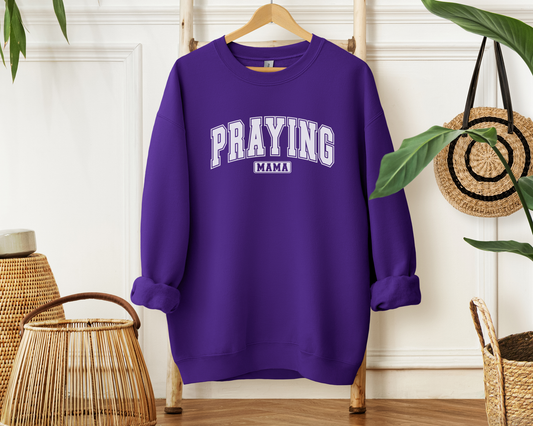 Praying Mama Sweatshirt - Christian Mom Sweatshirt