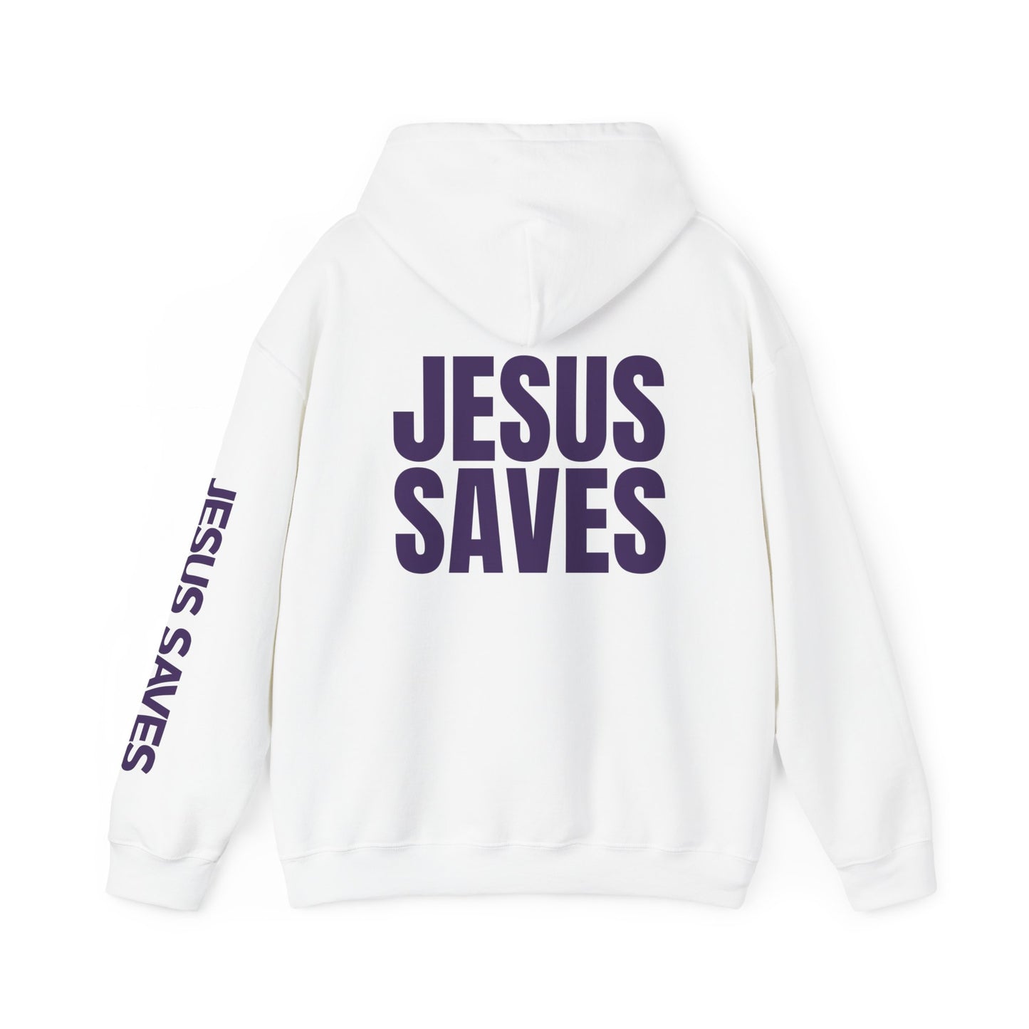 Jesus Saves Hoodie - Acts 4:12 Bible Verse Christian Hoodie