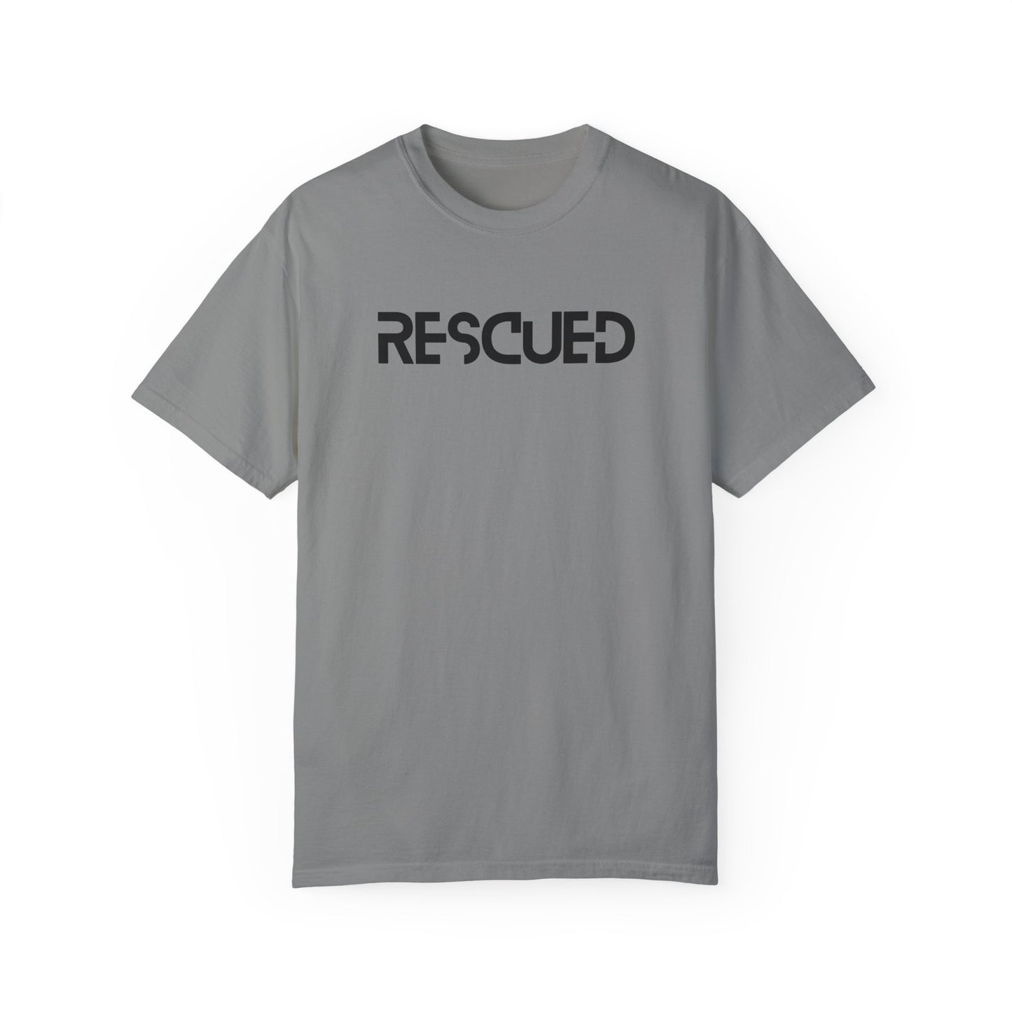 Rescued T-shirt - He Left The 99 to Rescue Me Comfort Colors Christian Shirt