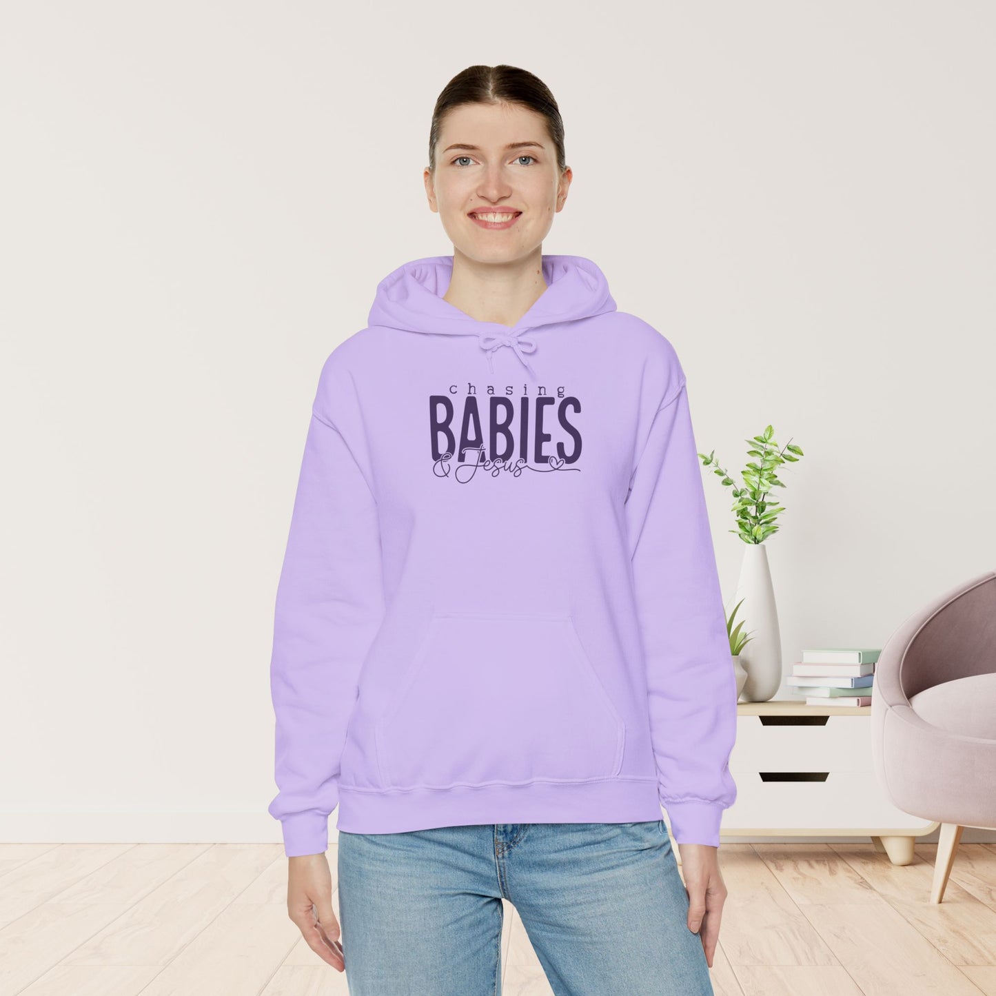 Chasing Babies & Jesus Hoodie