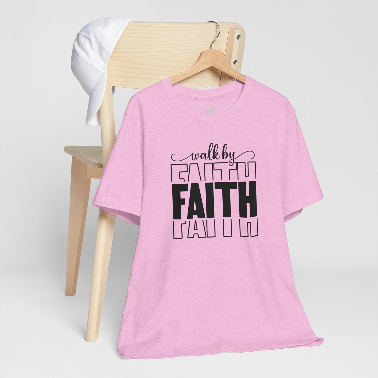 Walk by Faith Christian Soft Cotton Tee