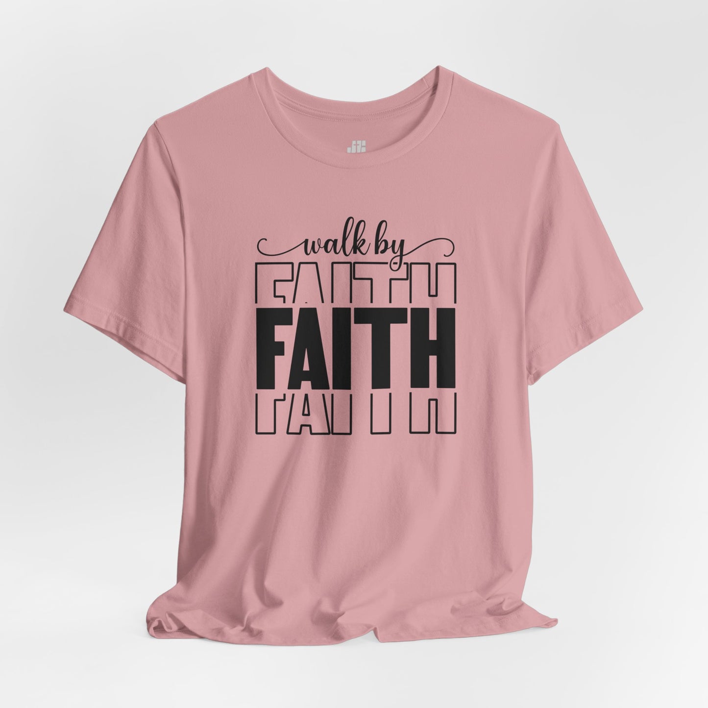 Walk by Faith Christian Soft Cotton Tee