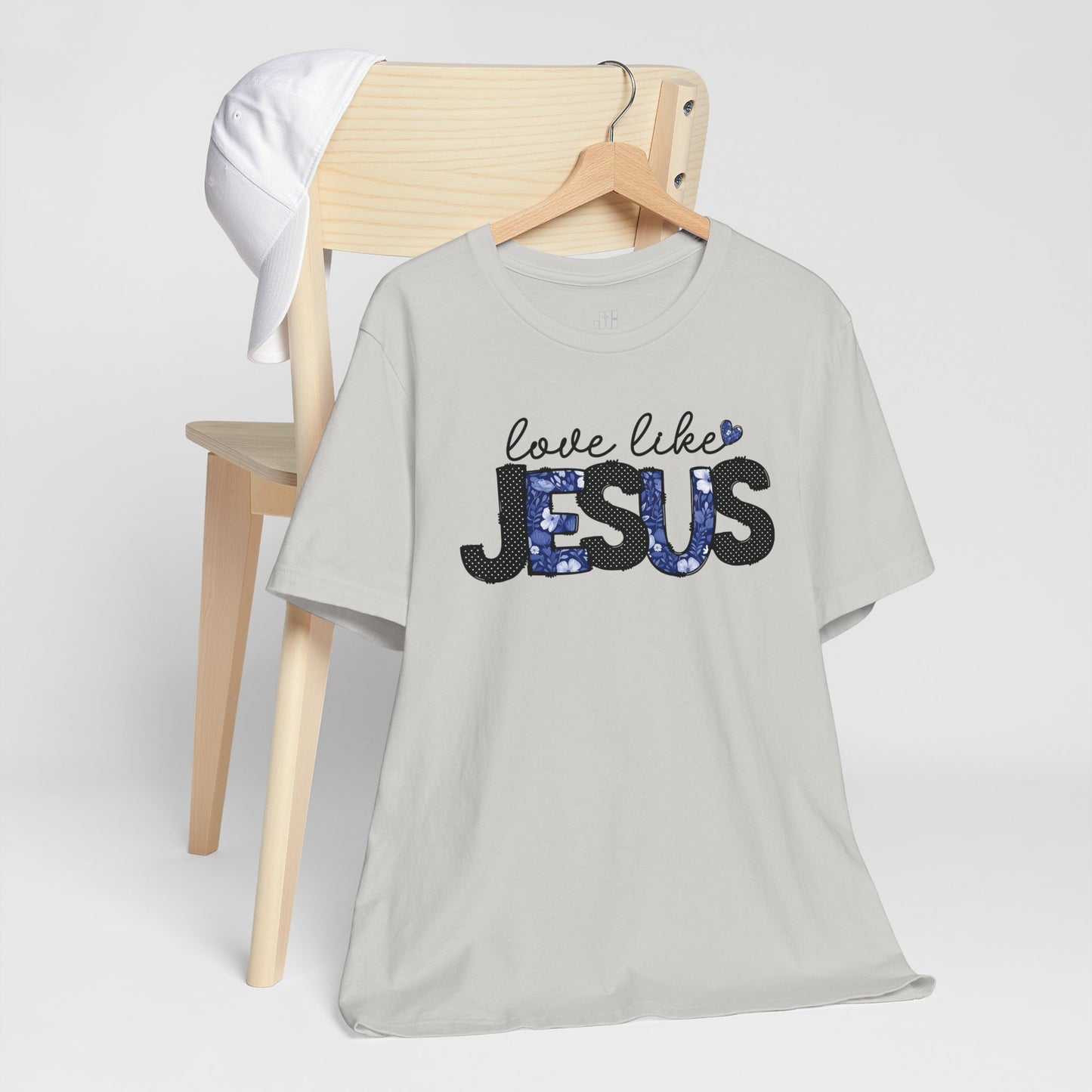 Love Like Jesus Soft Cotton Tee - Christian Shirt