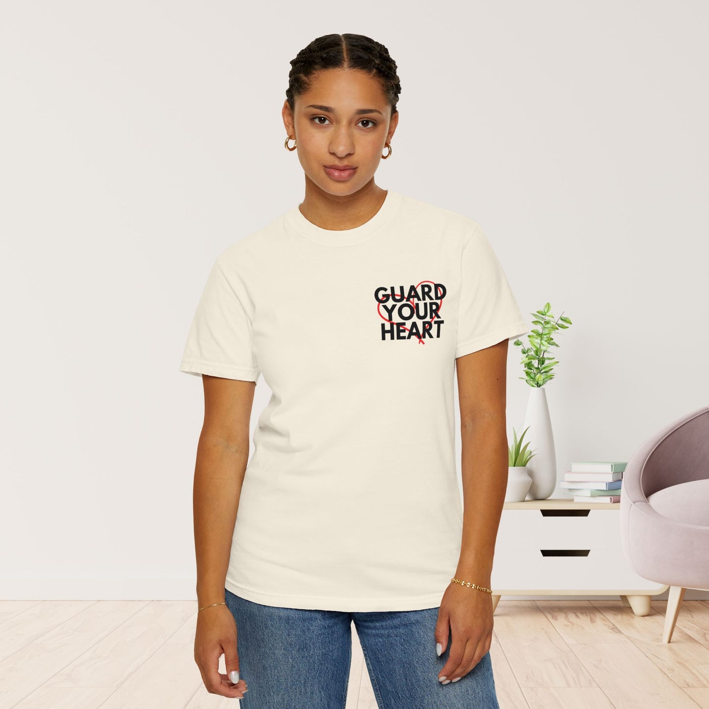 Comfort Colors Guard Your Herat Proverbs 4:23 Shirt