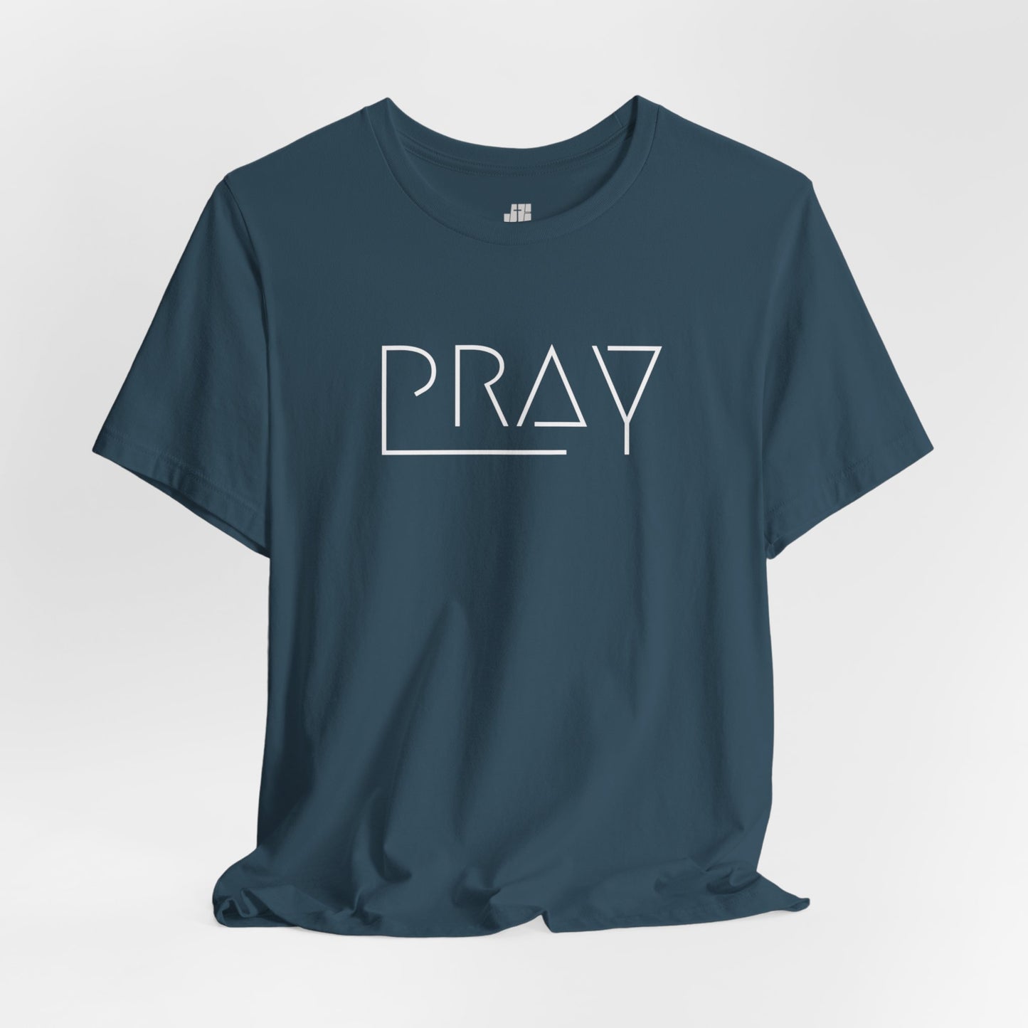 Minimalist Pray Soft Cotton Tee - Pray On It, Pray Over It, Pray Through It T-shirt