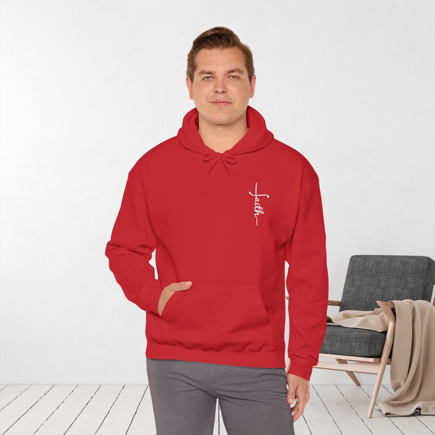 Faith Can Move Mountains Christian Hoodie