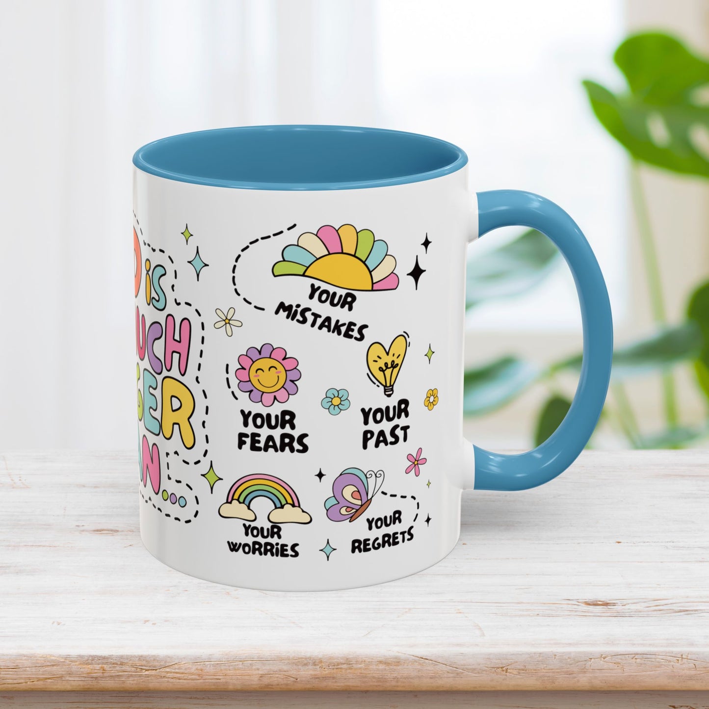 God is So Much Bigger Than Mug - Christian Coffee Mug