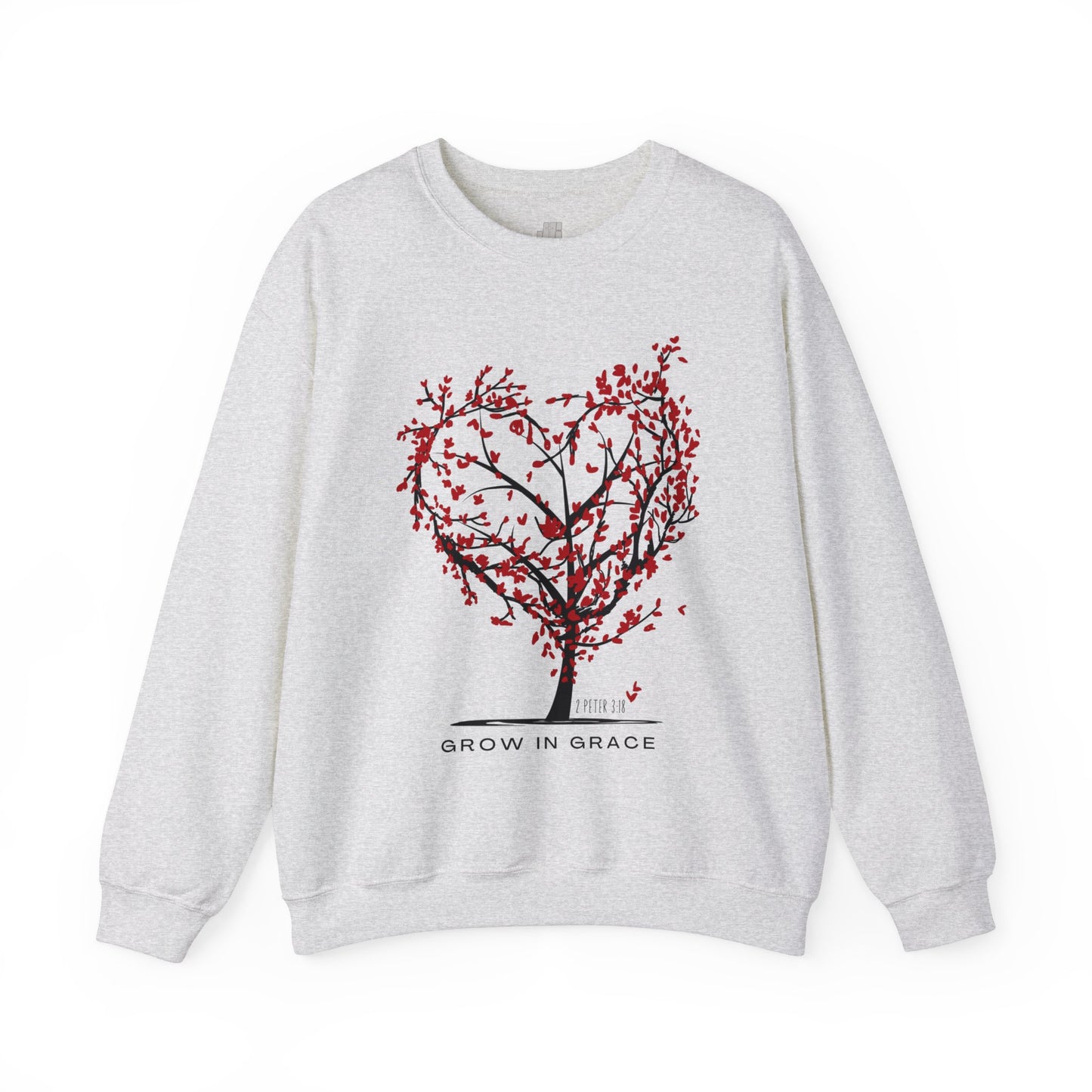 Grow in Grace Bible Verse Sweatshirt